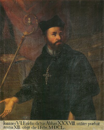 The 38th Abbot, Johannes Eisele by Unknown